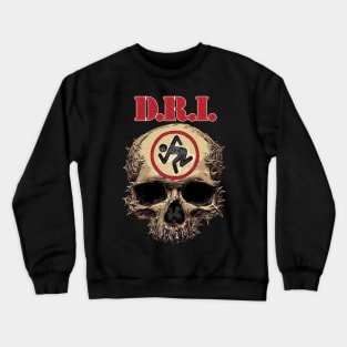 D.R.I  band Crewneck Sweatshirt